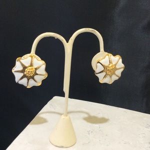 Starfish looking vintage prototype earrings